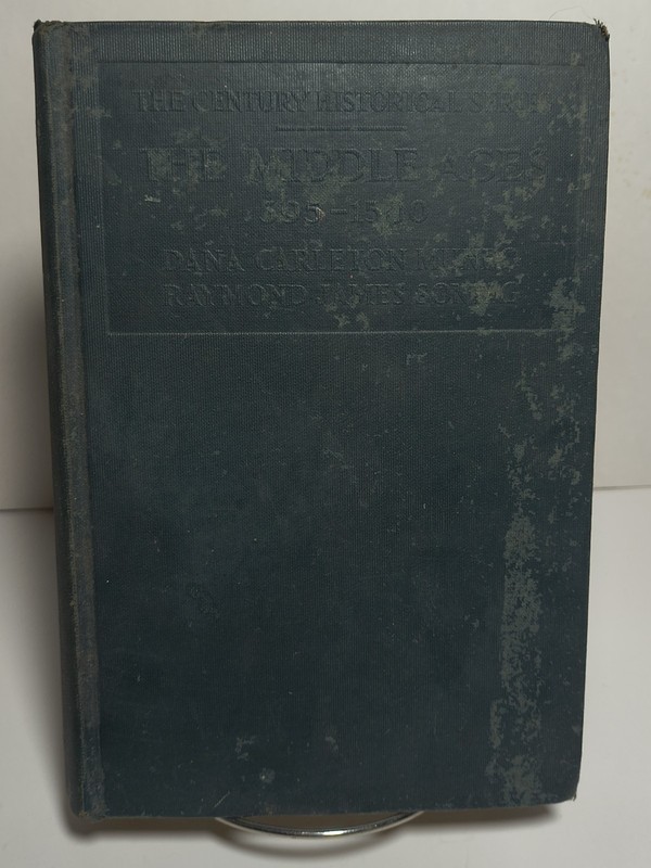 ​The Middle Ages 395-1500 Munro & Sontag 1928 Revised Ed Hardcover Fold-Out Maps