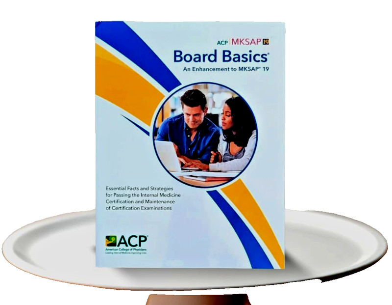 MKSAP 19 BOARD BASICS BOOK.Free Expedited Shipping