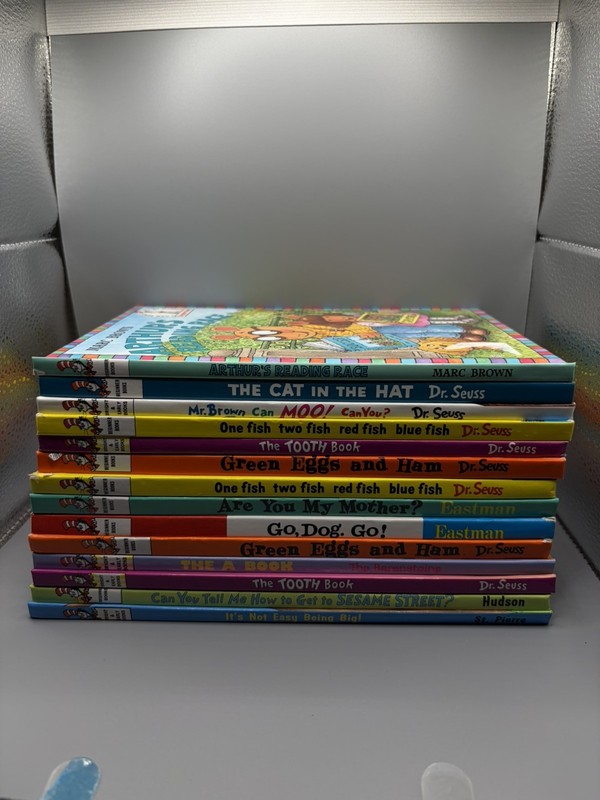 Dr. Seuss Books Lot 14 Mix I Can Read Beginner Children’s Books Edition