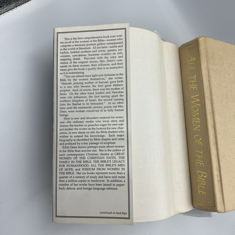 All The Women of The Bible Hardback By Edith Deen gallery