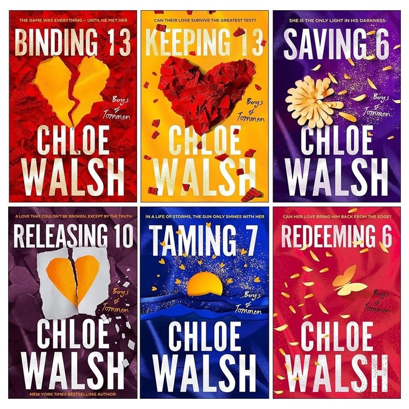Boys of Tommen 6 Books Set Binding Keeping Saving Redeeming Taming Releasing