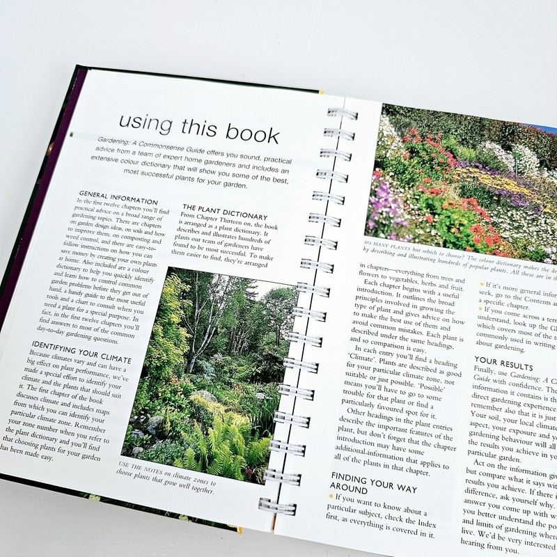 Gardening Commonsense Guide Better Homes Gardens Spiral Book Free Postage gallery