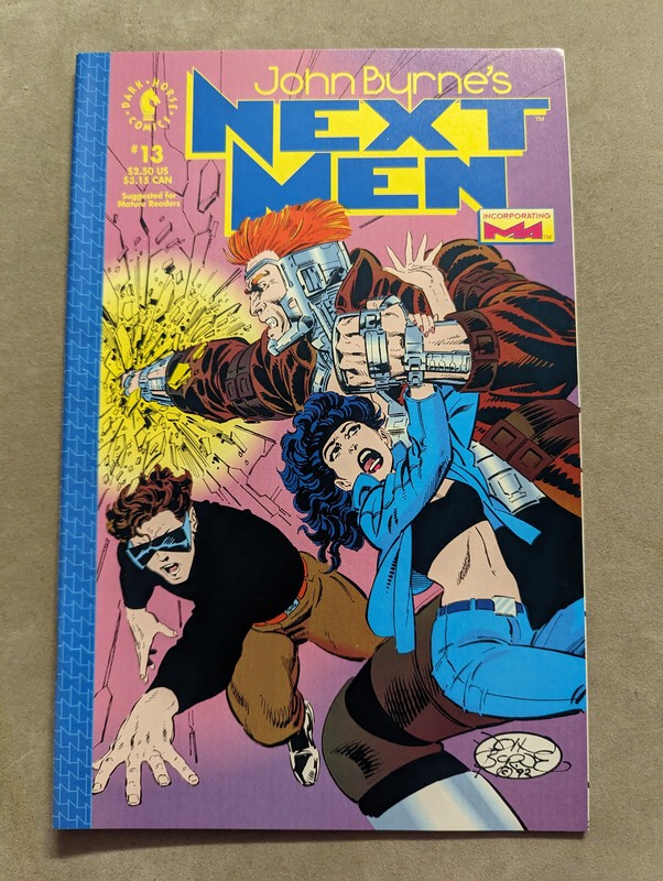 John Byrne’s Next Men #13 Dark Horse Comics, 1993