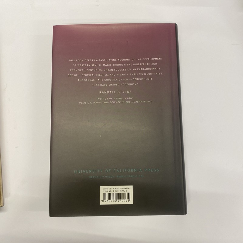 Hugh B. Urban Magia Sexualis (Hardback) 2006 Dust Jacket Excellent Cond. gallery