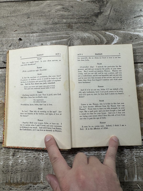 1922 Antique Novel “Hassan of Baghdad: Golden Journey to Samarkand” gallery