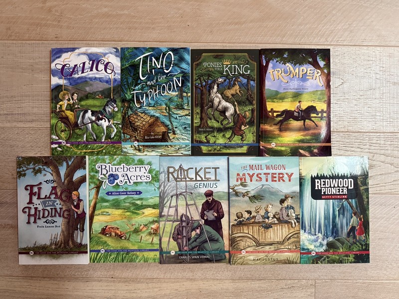 Good & the Beautiful Library: 9 Books Levels 5 &6