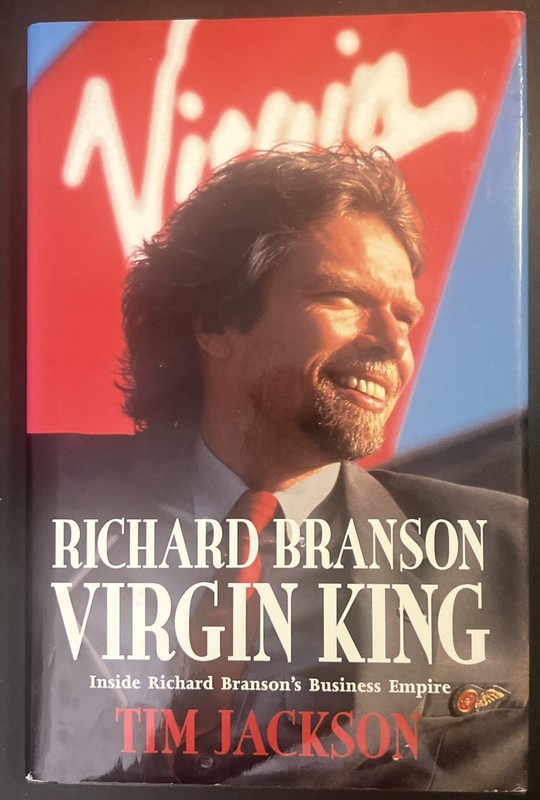 ‘Richard Branson: Virgin King’ by Tim Jackson (1996 HC DJ 1st Ed) Free Shipping!