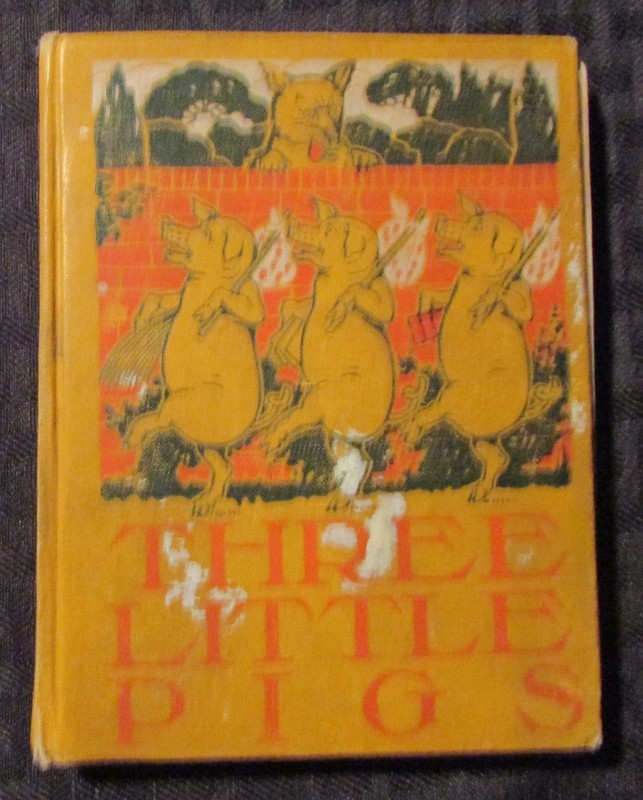 1904 THREE LITTLE PICS Illustrated by John Rea Neill HC GD 2.0 Henry Altemus Co.