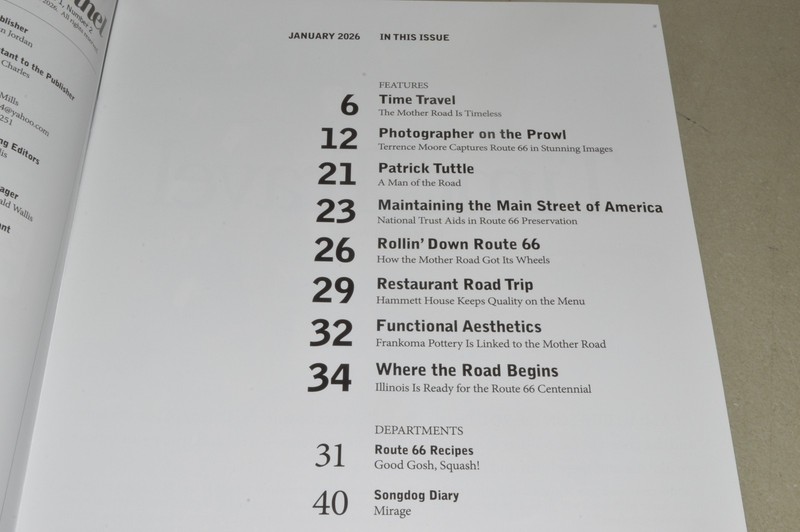 Route 66 Sentinel magazine Vol 1 #2 February 2026 gallery