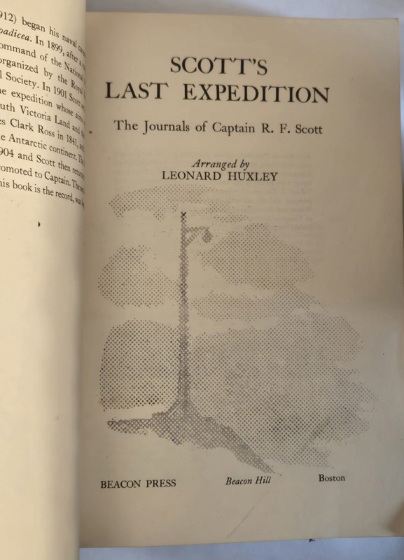 1st Edition Paperback 1957 Scott's Last Expedition R.F. Scott AS IS gallery