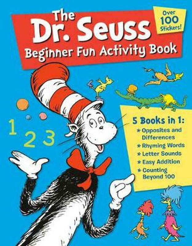 The Dr Seuss Beginner Fun Activity Book: 5 Books In 1: Opposites & DiffereE2/E9