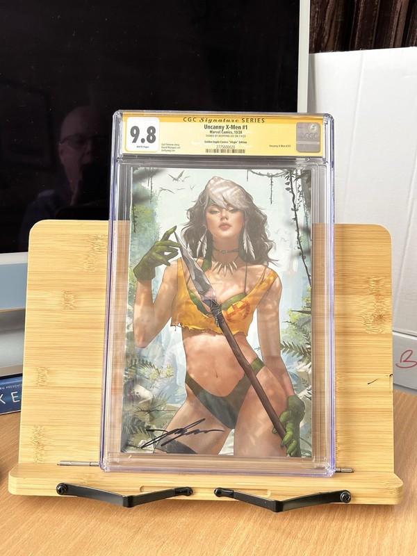 Uncanny X-Men 1 CGC 9.8 – Signed JEEHYUNG Lee – Virgin