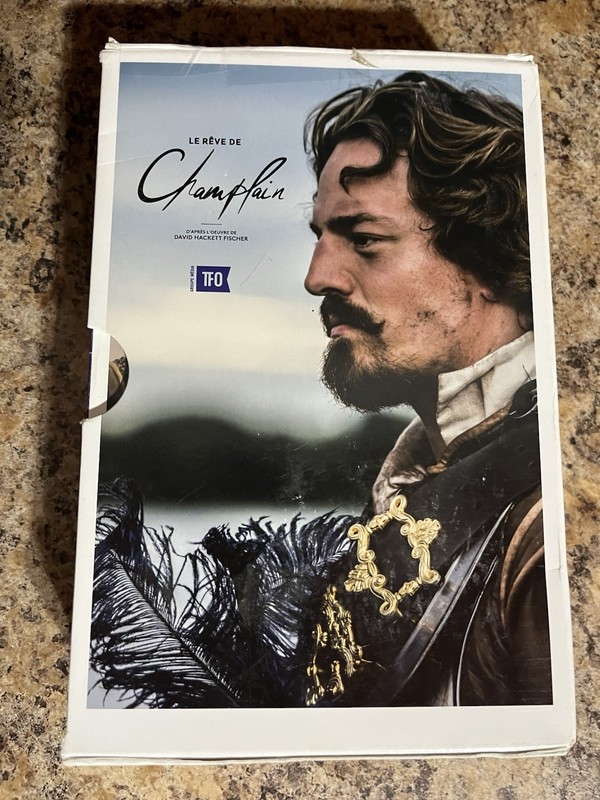 Le Rêve de Champlain, David Hackett Fischer Paperback W/ DVD Boreal Slipcase