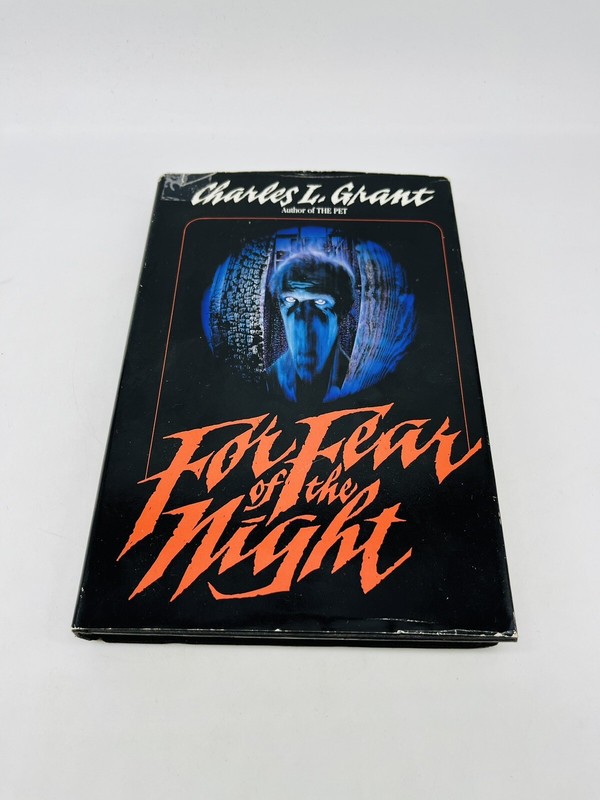 For Fear Of The Night Charles L Grant Hardcover 1988 Horror