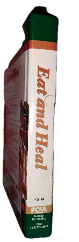 Eat And Heal Hard Cover 380 Pages Vintage Cook Book gallery