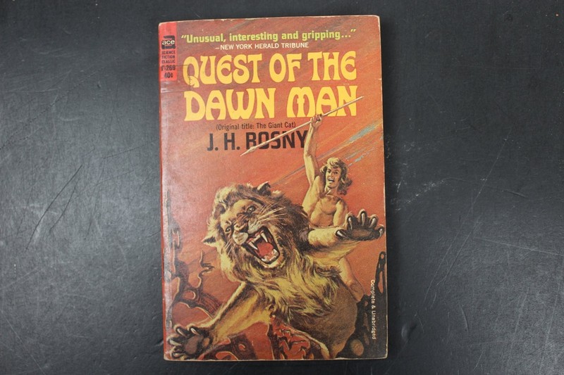 Quest of the Dawn Man J. H. Rosny 1964 Ace Science Fiction Classic Ace Books PB