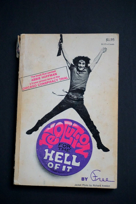 Revolution for the Hell of It (1970, Abbie Hoffman) *Paperback Book GUC