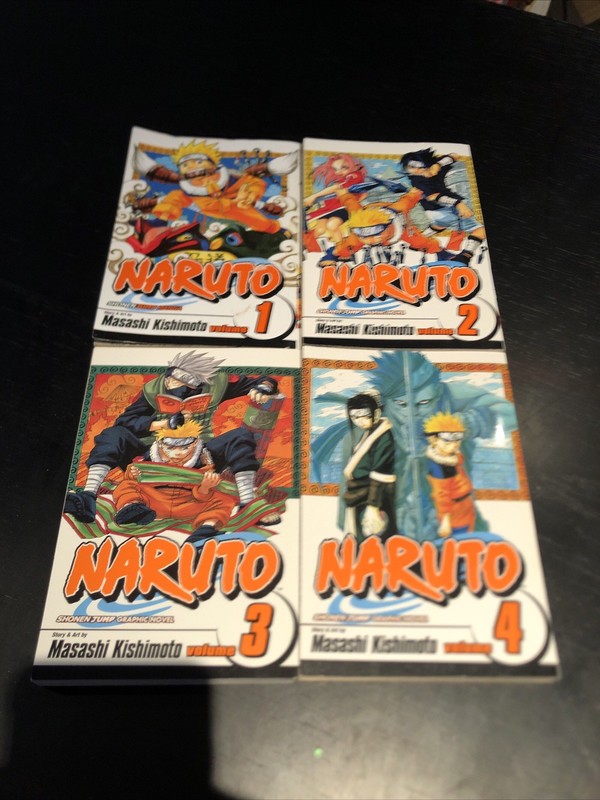 Naruto Manga Lot Volumes 1-24 Masashi Kishimoto Viz Anime Shonen CULT HTF NM gallery