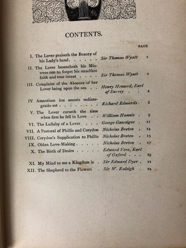 English Lyrics Antique Hardcover 1896 English Classics by D. Appleton & Company gallery