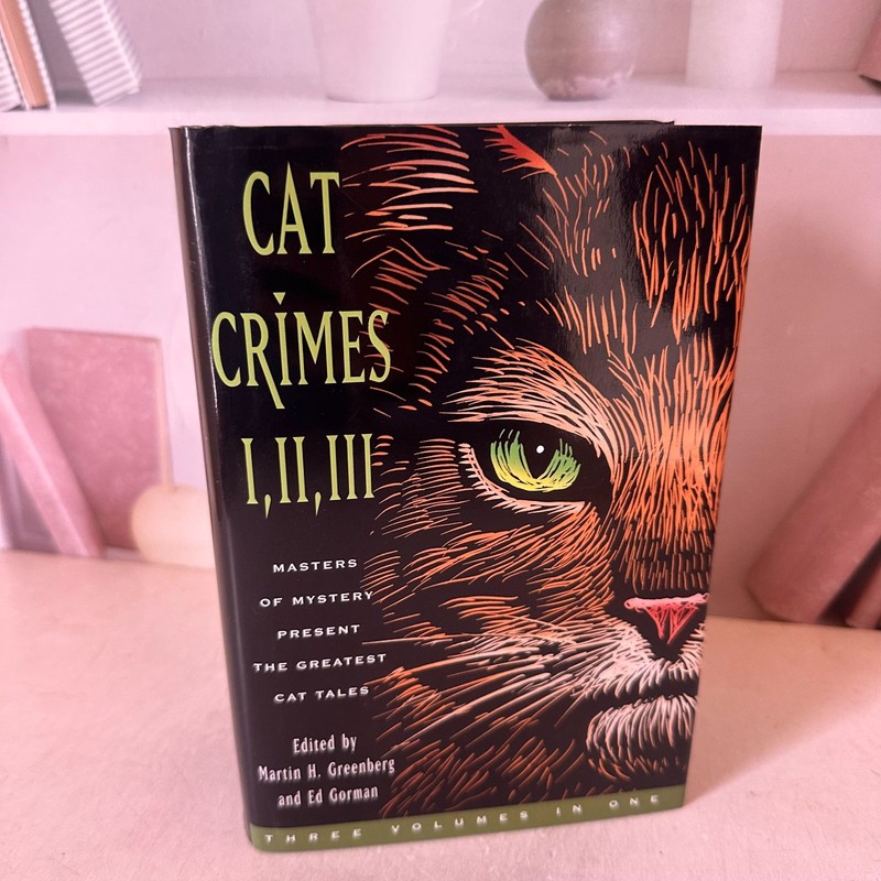 Cat Crimes I, II, III by Ed Gorman (1998, Hardcover)