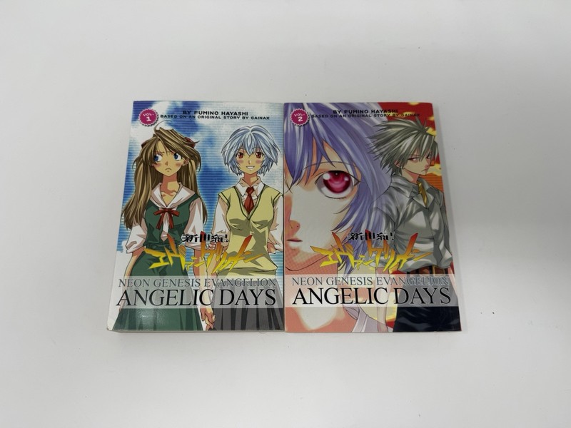 Neon Genesis Evangelion Angelic Days Vol 1 & 2 Fumino Hayashi English ADV Manga
