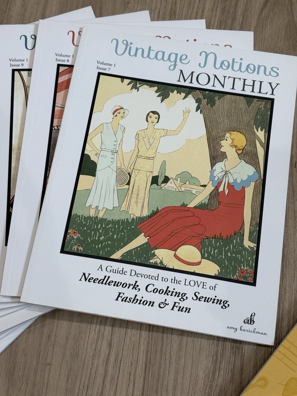 Vintage Notions Monthly By Amy Barickman Volume 1 Issue 4-15, 11 Total Issues gallery