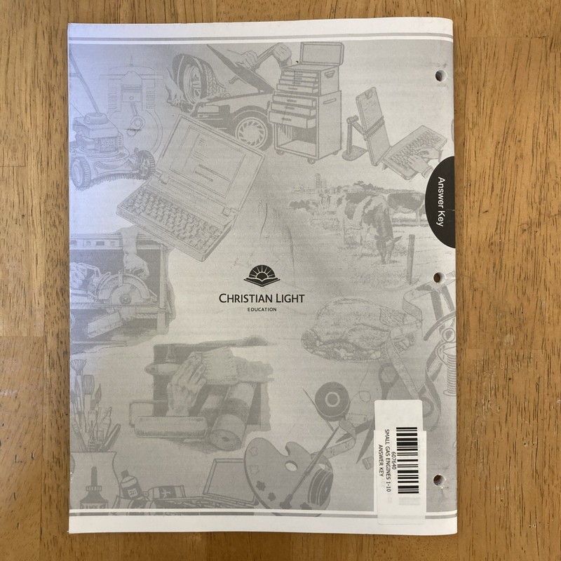 Small Gas Engines Answer Key Christian Light Education Student Guide Light Units gallery