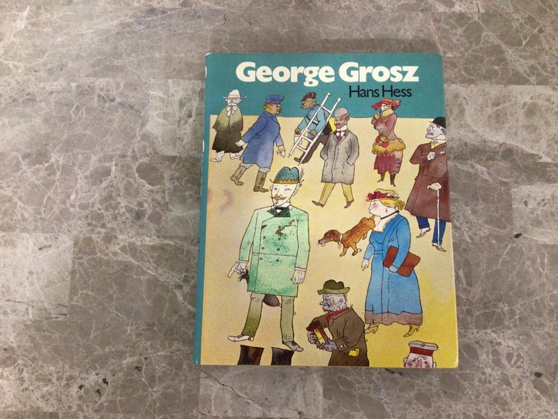 George Grasz Hardcover UNREAD Hans Hess Book 1974