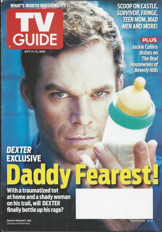 TV Guide Magazine Dexter Michael C Hall School Pride Martha Plimpton Housewives