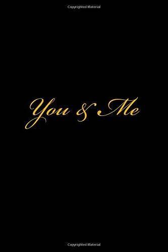 You Me: A Large 6×9 Blank Lined Couples Journal To Write In – GOOD