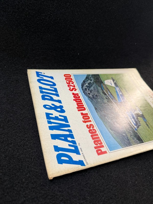 Plane & Pilot Magazine December 1968, Air Racing Vintage gallery