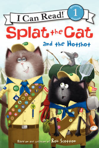 Splat the Cat and the Hotshot (I Can Read Level 1) – Paperback – GOOD