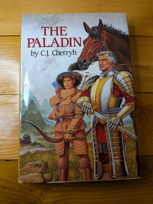 The Paladin C J Cherryh Hardcover Dust Jacket 1988 Baen Science Fiction Fantasy