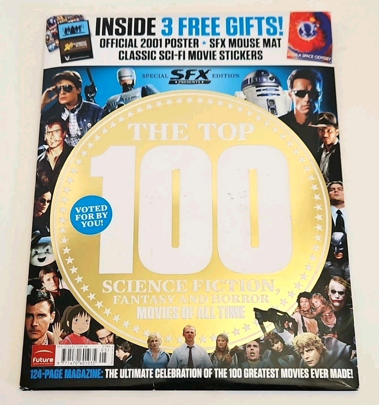 SFX Special Edition Top 100 Science Fiction Horror & Fantasy Movies of All Time
