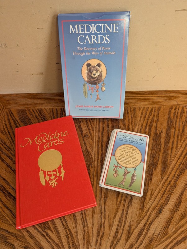 Medicine Cards Vintage Jamie Sams/ with 1988 original cards