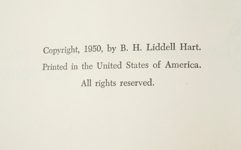 Defence of the West by B. H. Liddell Hart William Morrow & Co. ©1950 1st/1st gallery