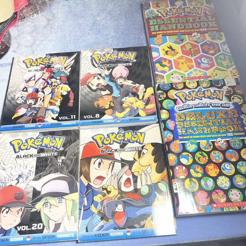 Lot Of 6 Pokémon Books Rare