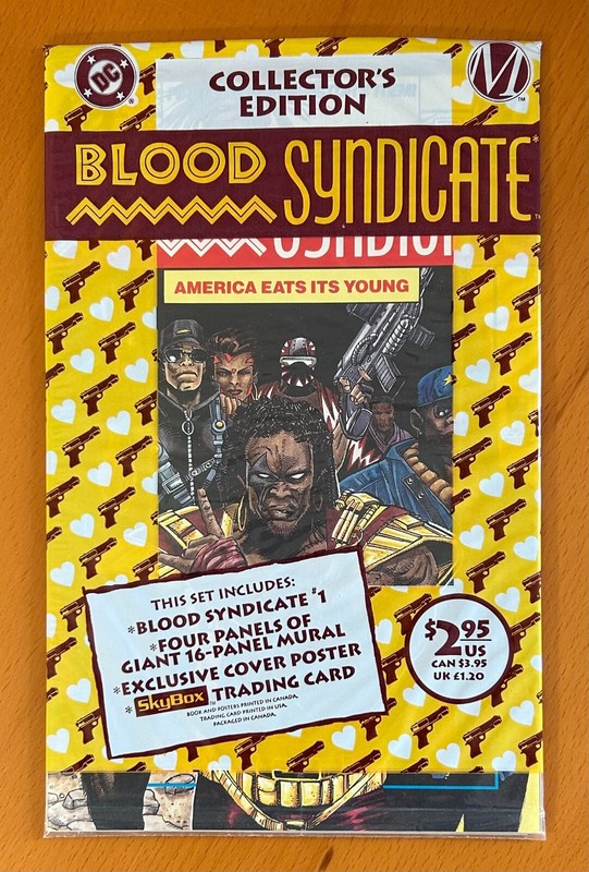 Blood Syndicate #1 Polybagged (DC Milestone 1993) NM Sealed condition comic