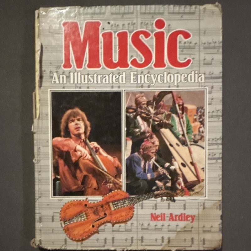 Music: An Illustrated Encyclopedia Neil Ardley HC Illustrated Music Library 1989