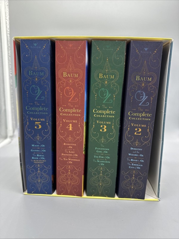 Oz: Volumes 2-5 by L. Frank Baum Paperback Box Set Missing Vol 1