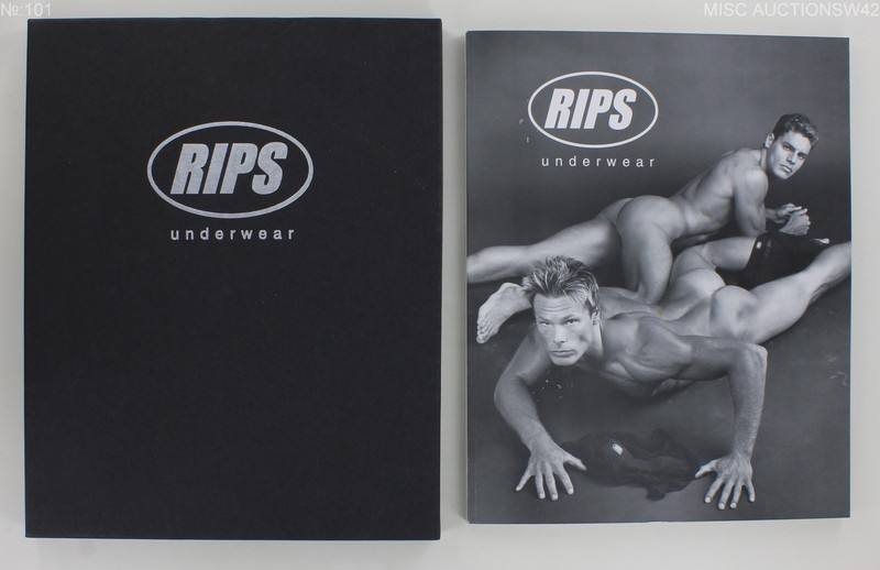 Rips Underwear 1999 Storm Jenkins Rare Gay Men’s Physique Fashion Undergear Book