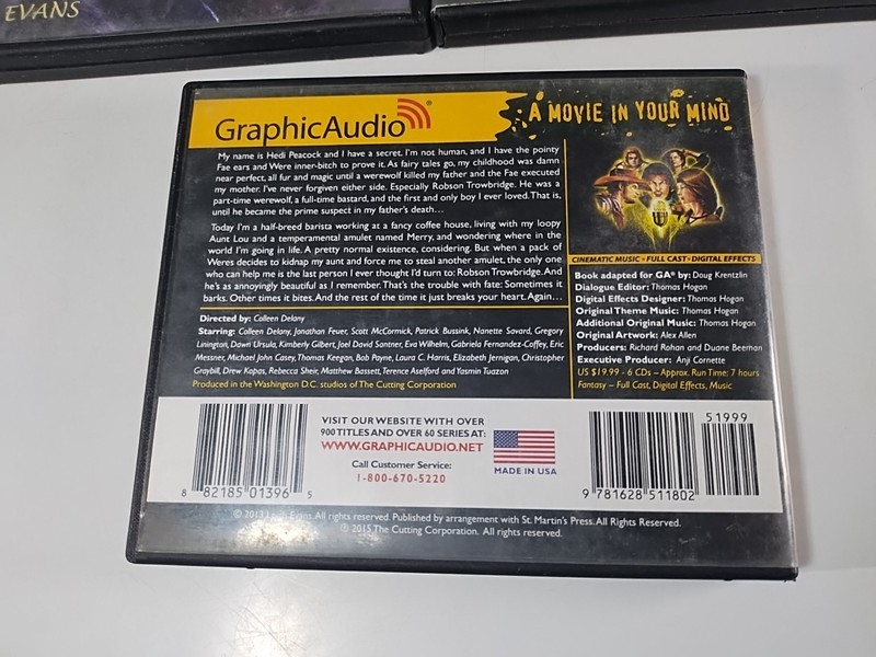 MYSTWALKER by Leigh Evans GraphicAudio Books Lot 1-4 Audiobooks (24 CDs 28 Hrs) gallery