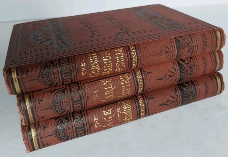 *Antique* Epochs of Ancient History 3 Volumes: Roman Empire, Gracchi, Marius, HC
