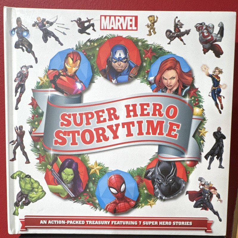 Marvel Super Hero Storytime Hardcover Autumn Publishing Action Comics Ages 4-12
