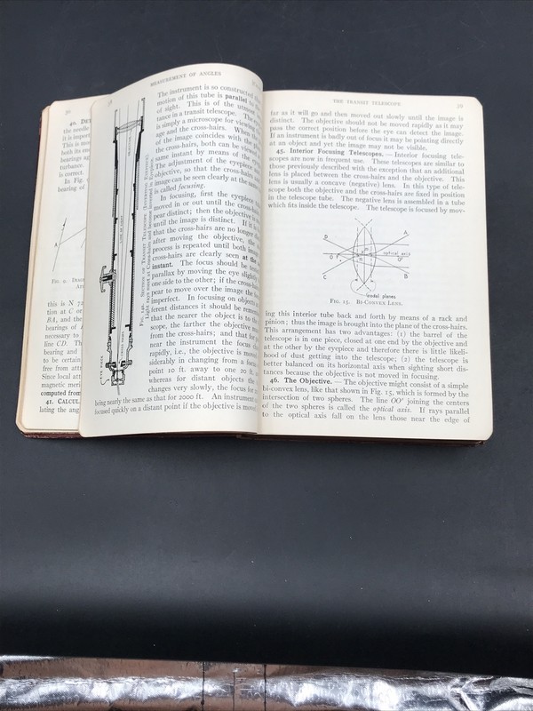 1938 Vol I Elementary Surveying by Breed & Hosmer 7th Ed Principals & Practice gallery