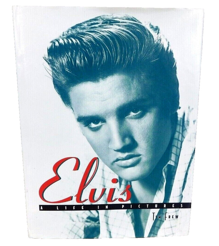 Elvis A Life In Pictures hardcover book by Tim Frew METRO BOOKS 1997