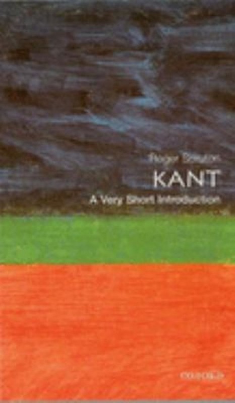 Kant : A Very Short Introduction Paperback Roger Scruton