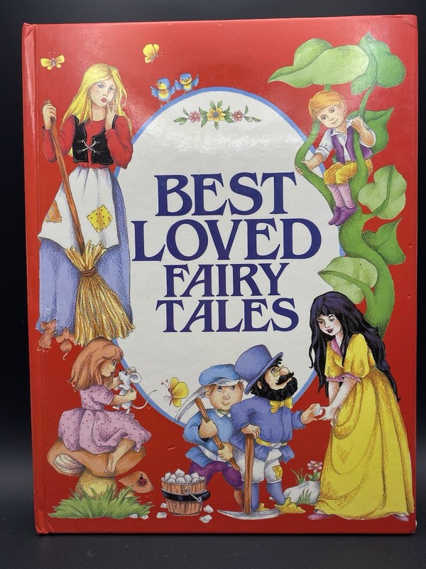 Best Loved Fairy Tales, Derrydale Books, 1987, 69 Pages, Snow White, Cinderella
