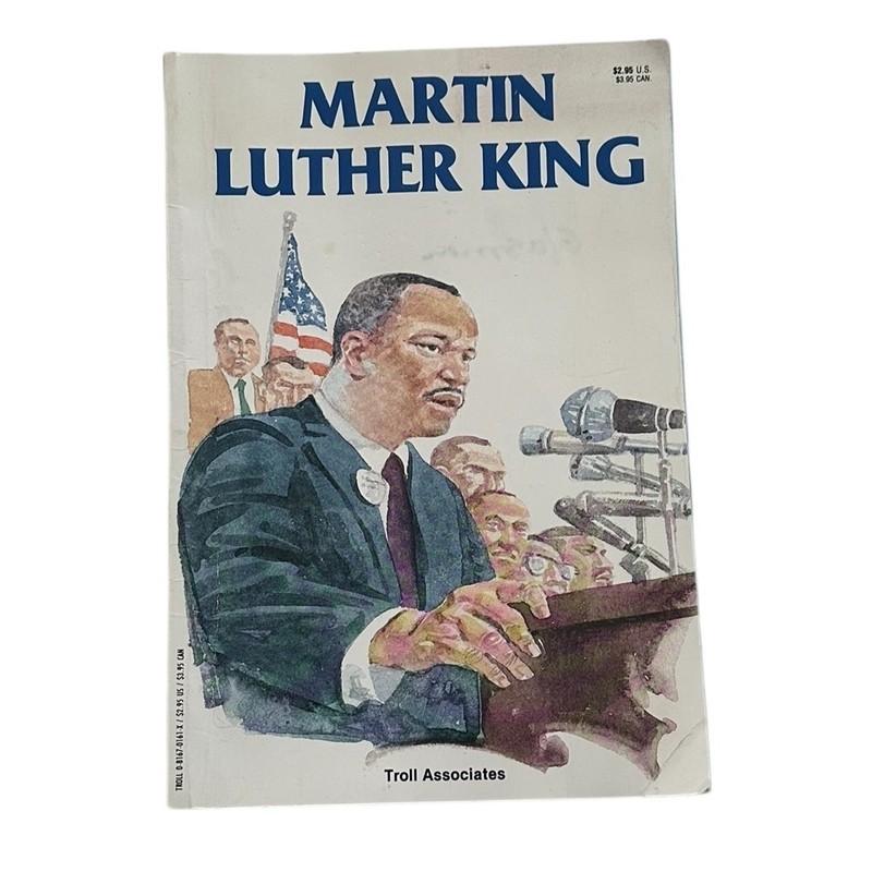 Rae Bains Martin Luther King Paperback Troll Associates 1985
