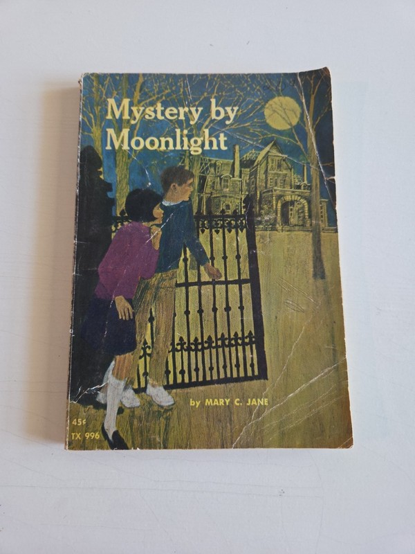 Mystery by Moonlight Mary C. Jane Vintage Scholastic First Printing Paperback